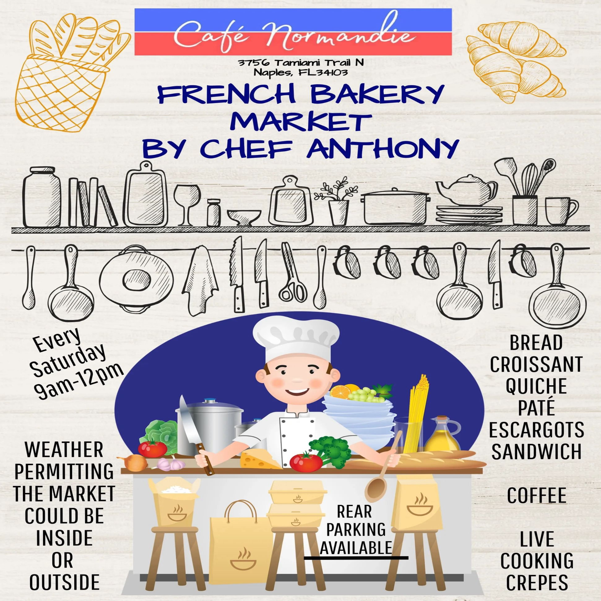 Saturday French Bakery Market