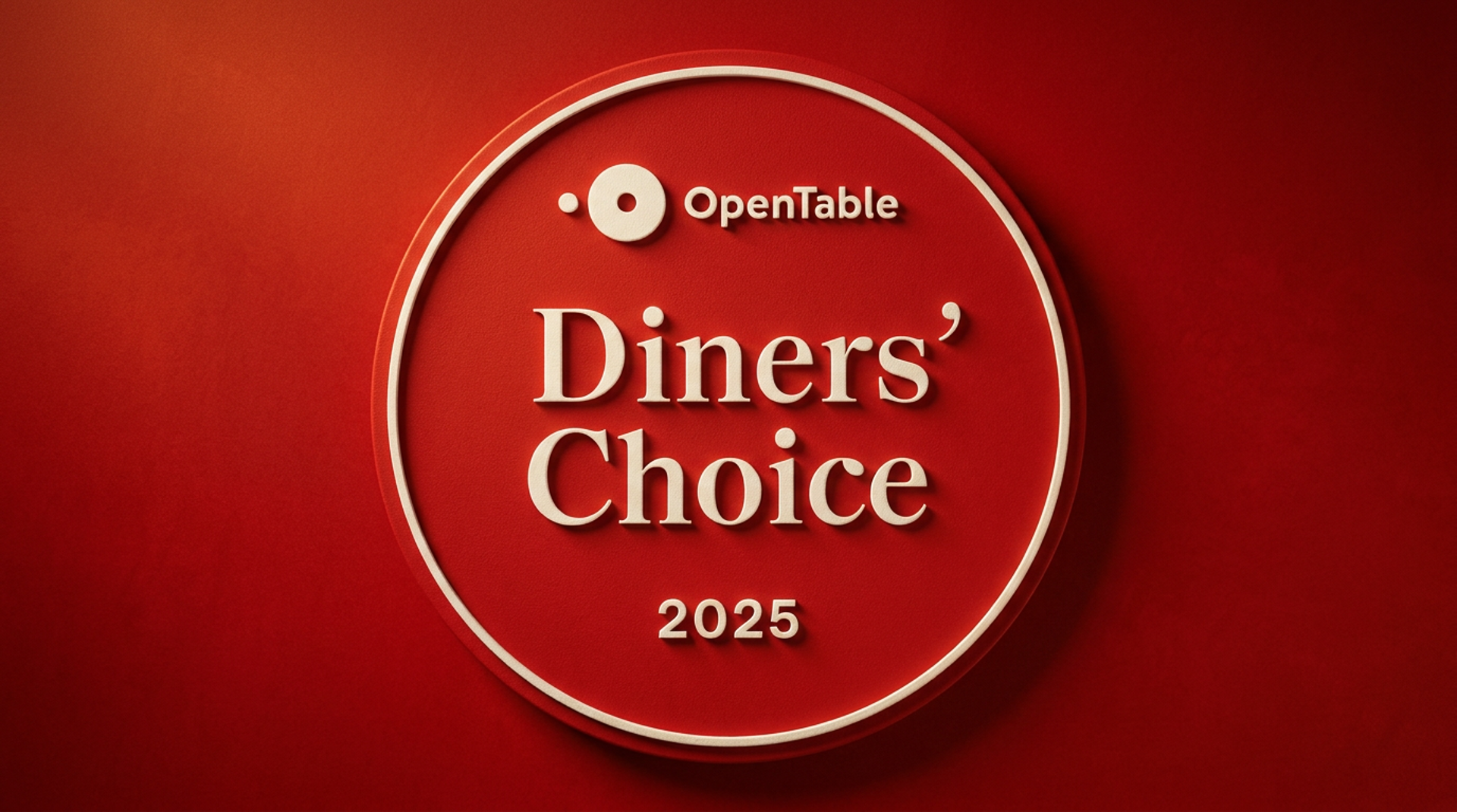 OpenTable Diners' Choice 2025