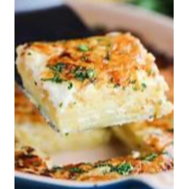 Au Gratin Potatoes.