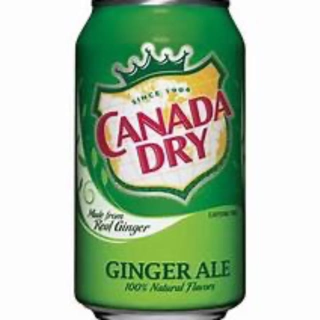 Ginger Ale Can.