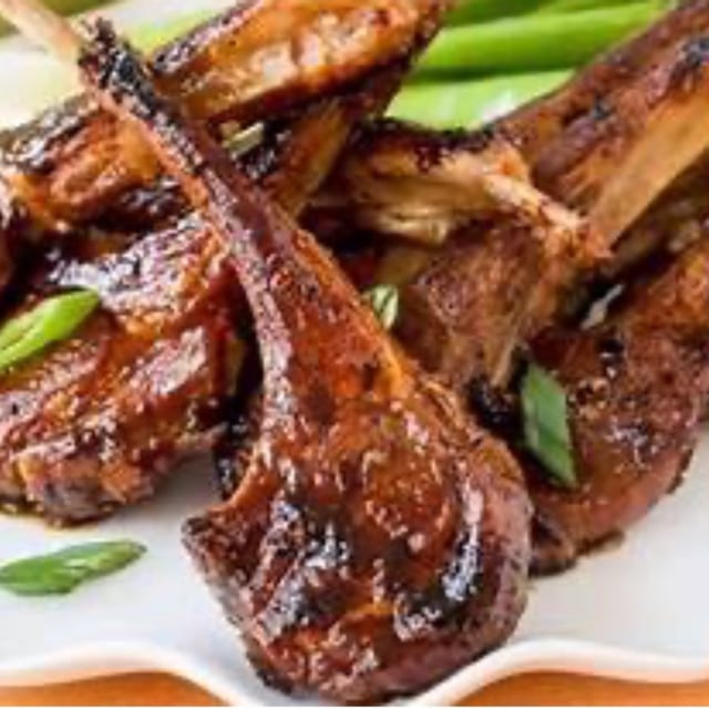 Rack of Lamb.